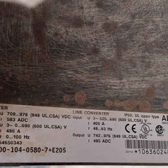 Abb Acs800-104-0580-7+E205 Inverter Drive Module Aofc-02, Aint-14C, Apow-01C