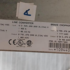 Abb Acs800-104-0580-7+E205+V991 Inverter Drive Module 0–690 V Ac 486 A 0–300 Hz