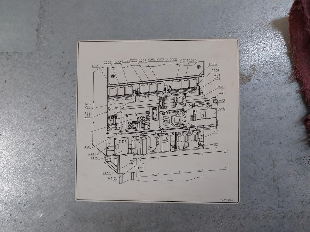 Abb Acs800-104-0580-7+E205+V991 Inverter Drive Module 68685192 709-976 Vdc..