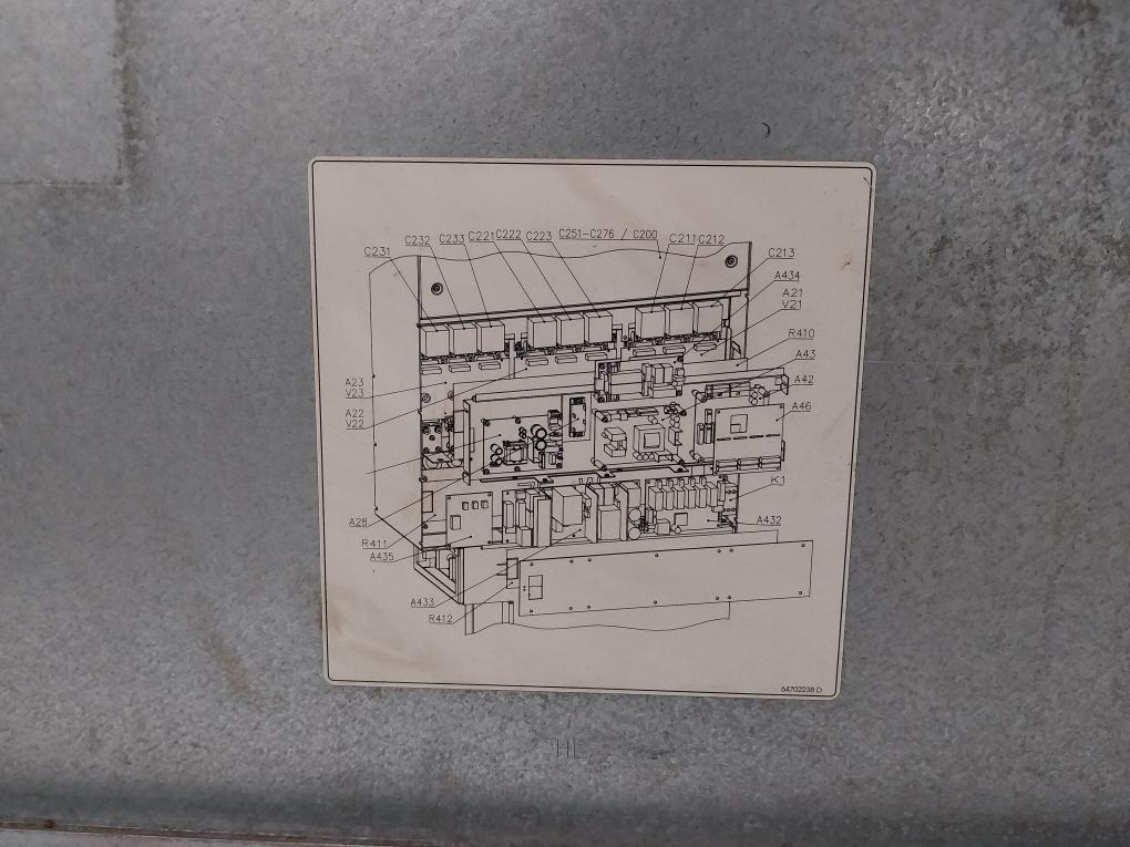 Abb Acs800-104-0580-7+E205+V991 Inverter Drive Module 68685192 Atmb-01C Rev B