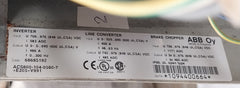 Abb Acs800-104-0580-7+E205+V991 Inverter Drive Module 68685192 Ip00 709–976 Vdc
