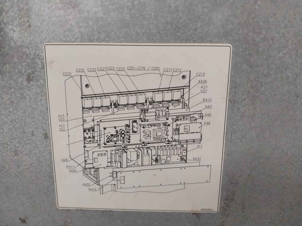 Abb Acs800-104-0580-7+E205+V991 Inverter Drive Module 68685192 Ip00 Aofc-02