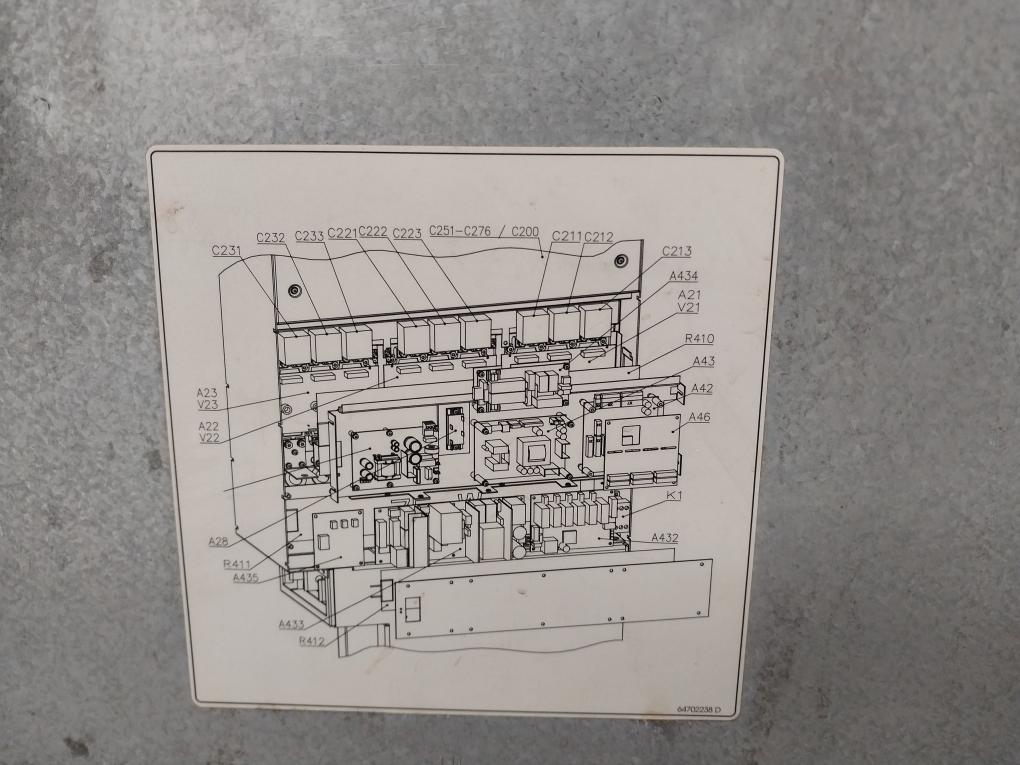 Abb Acs800-104-0580-7+E205+V991 Inverter Drive Module 68685192 Ip00 Aofc-02