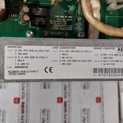 Abb Acs800-104Lc-0700-7+E205+Q950 Inverter Unit 68606039 Apow-01C, Aint-14C