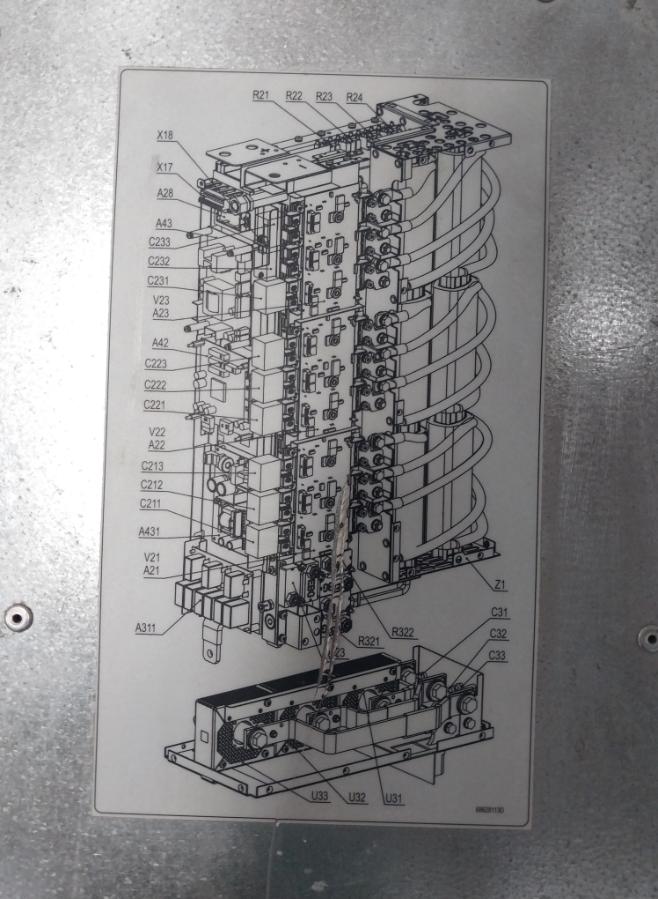 Abb Acs800-104Lc-0700-7+E205+Q950 Variable Frequency Drive 68606039 64605666B