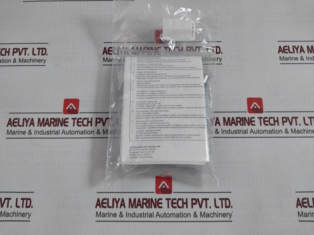 Abb Af750-30-22 Contactor W/ Pre-mounted Auxiliary Contact E36588 250-600V