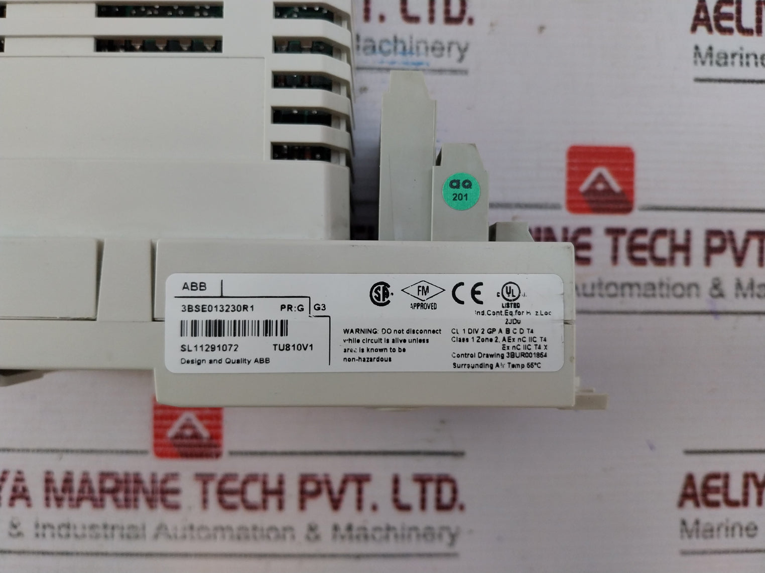 Abb Ai810 3Bse008516R1 Analog Input Module 8Ch 0..20Ma 0..10V Pr: Aa G3