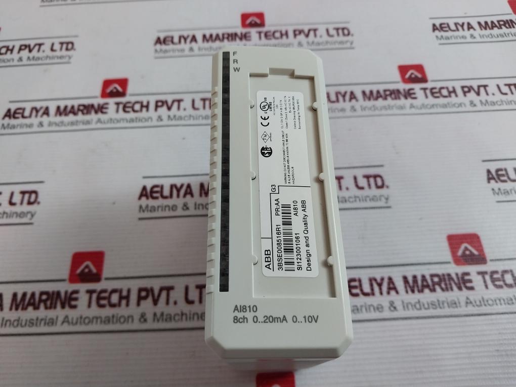 Abb Ai810 S800 I/o Analog Input Module 3bse008516r1
