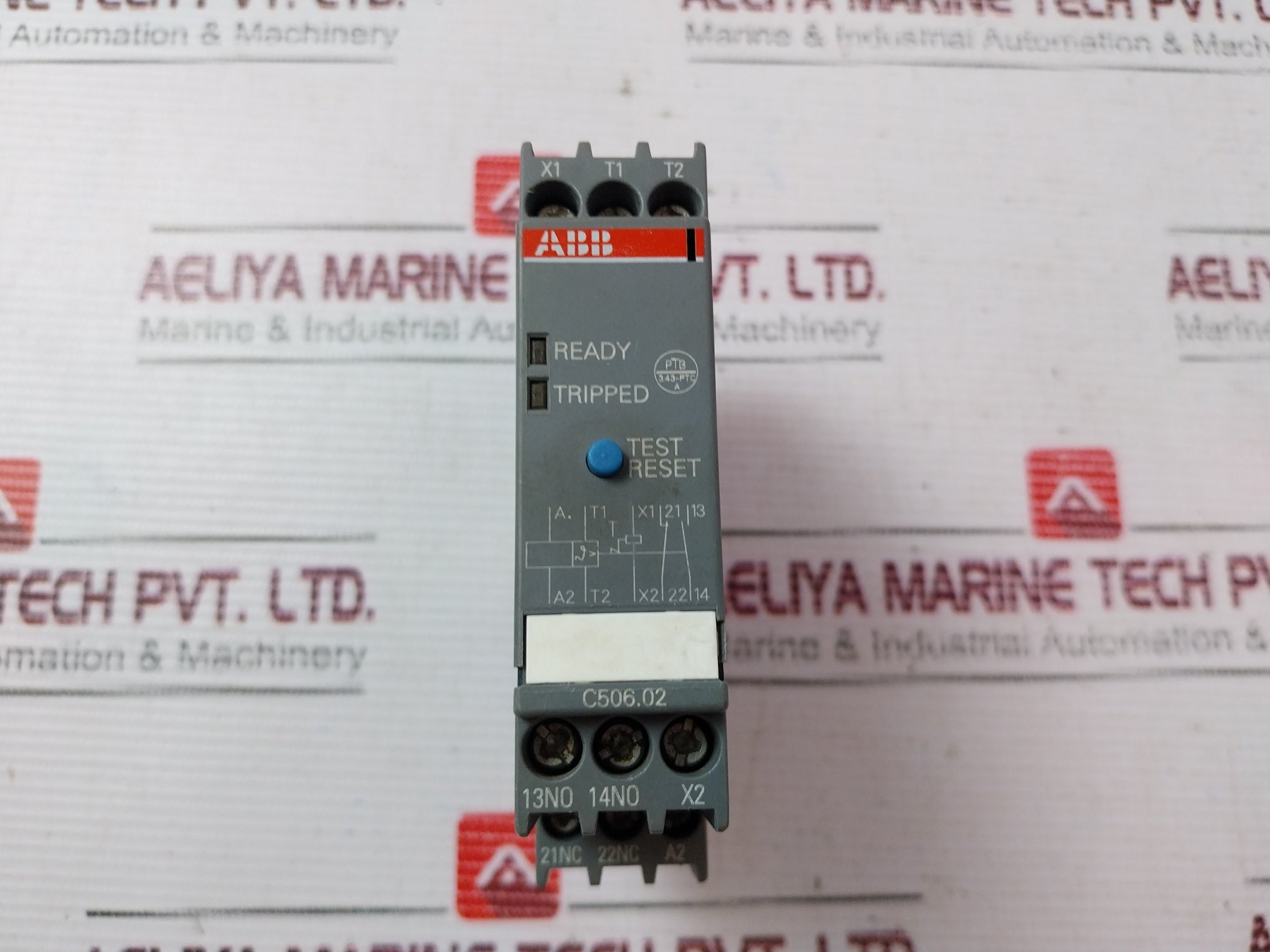 Abb C506.02 Thermistor Motor Protection Trip Unit 220-240Vac