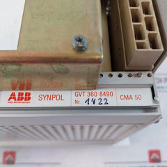 Abb Cma 50 Control Panel