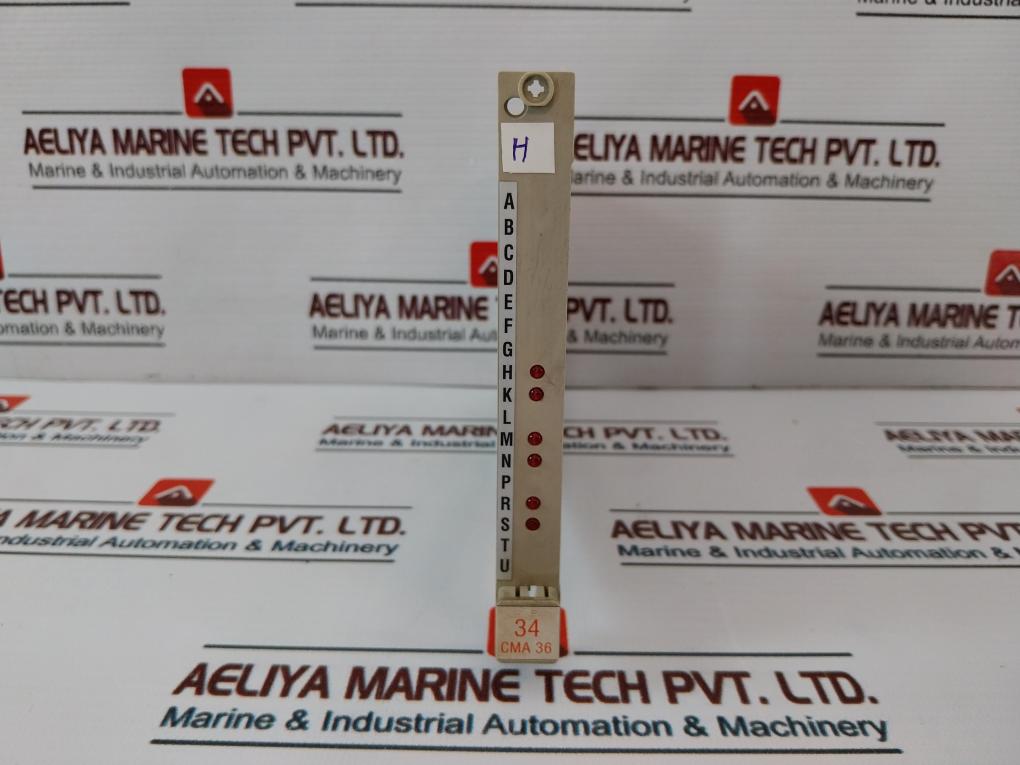 Abb Cma 50 Synpol Gvt 360 8490 Control Panel W/ Cma 32/ Cma 33/ Cma 34 Module