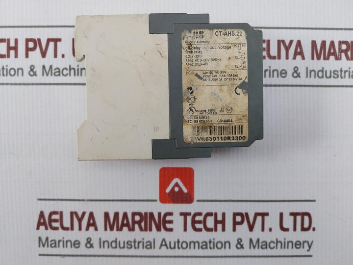 Abb Ct-ahs.22 Time Relay Off-delay With Aux. Voltage 300V 4Kv 4A