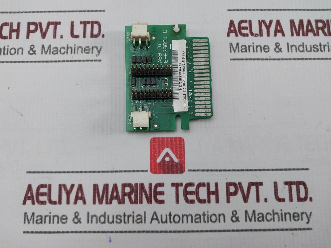 Abb Dscb-01C Connector Board 64629891 B Rev F