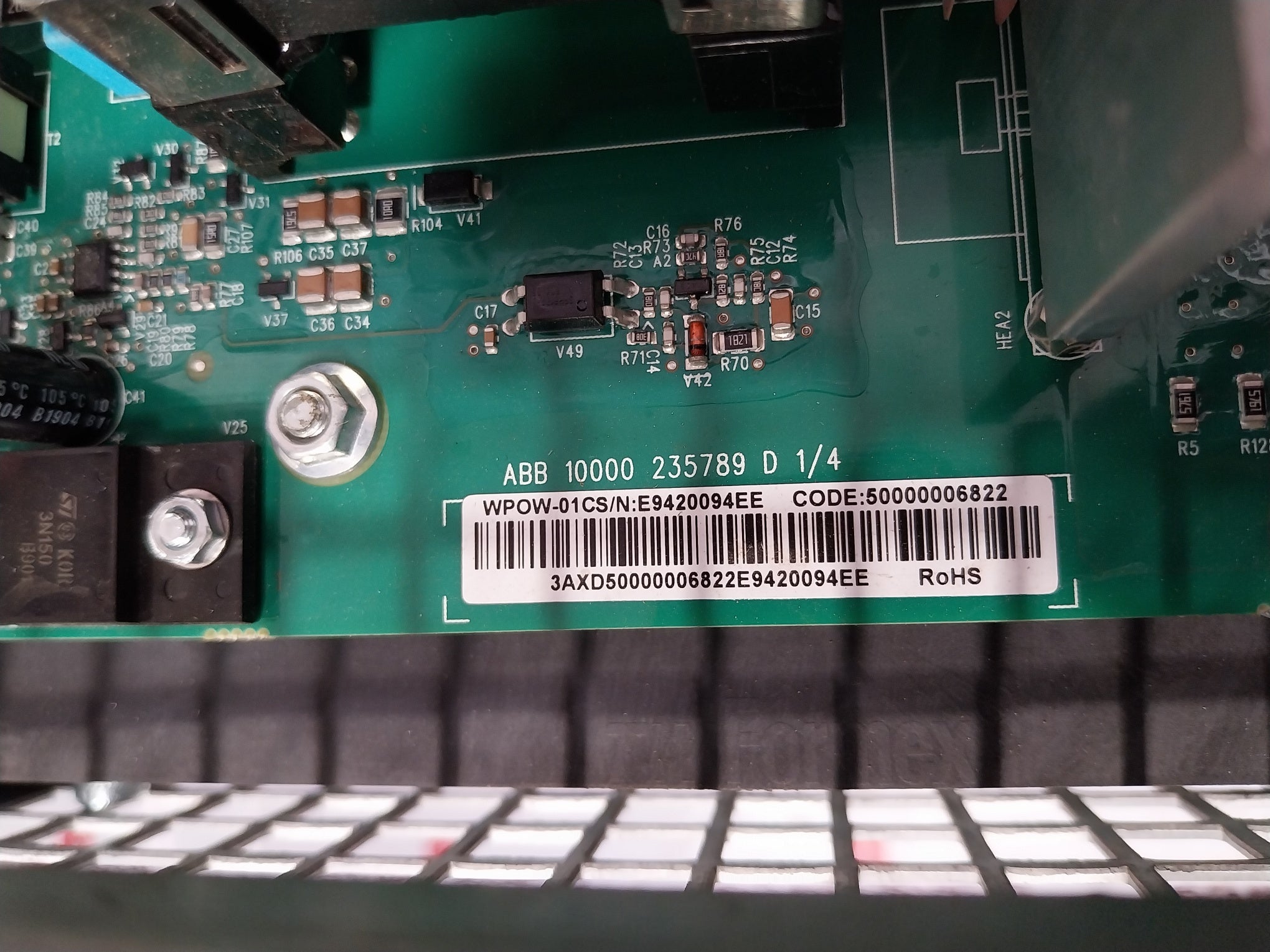 Abb Pvs980-104Sc-875A-7 Inverter Module Ip00 650-1500Vdc 480-690Vac F2 50/60Hz