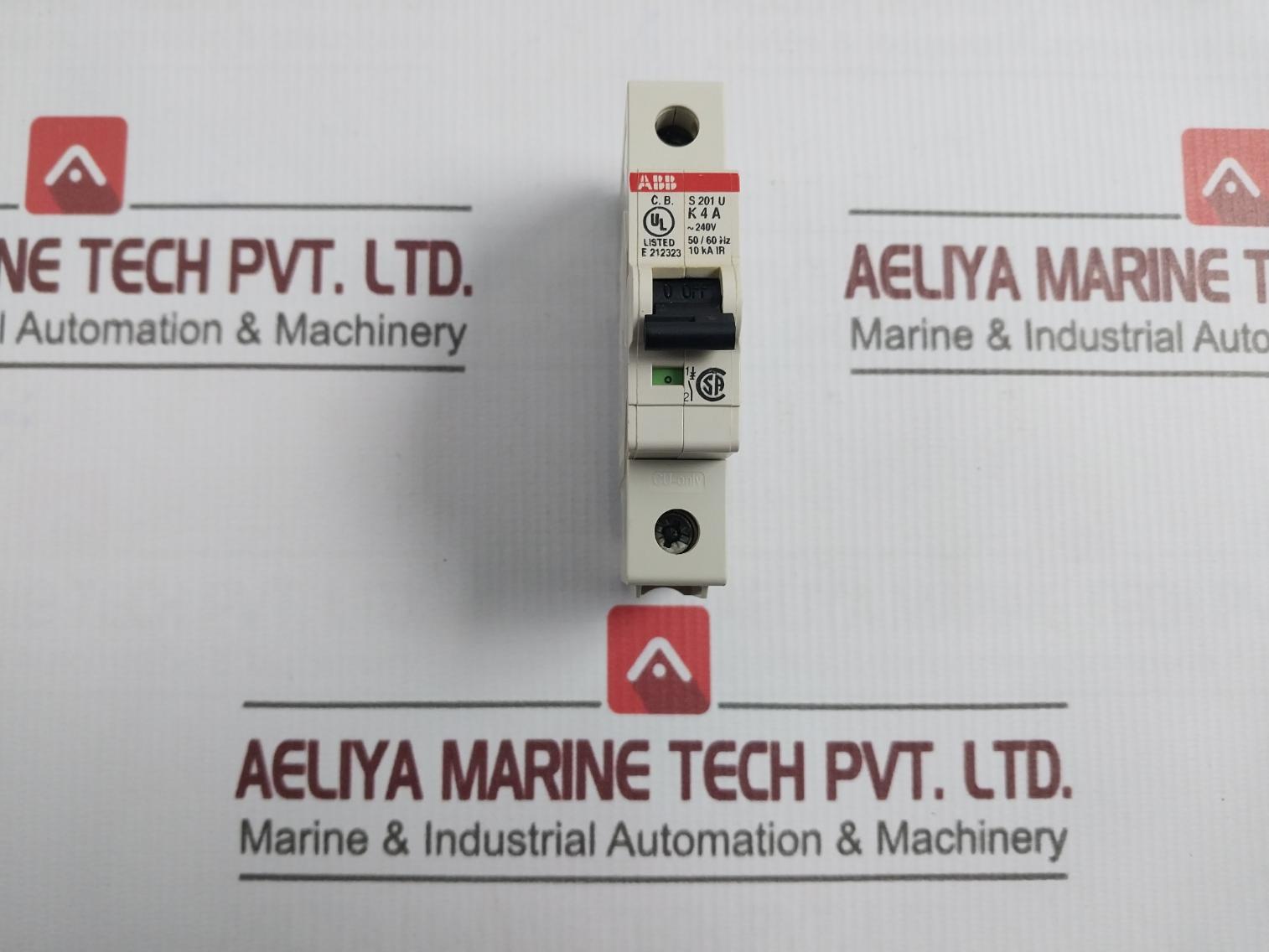 Abb S201U-k4A Miniature Circuit Breaker 240V-50/60Hz