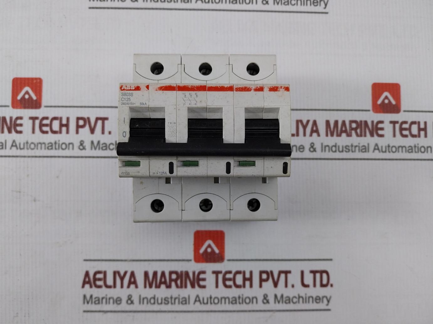 Abb S803S C125 High Performance Circuit Breaker 50Ka At 240/415V 50/60Hz