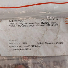 Abb T7Du Thermal Overload Relay 2950 Reter434 690V 10A