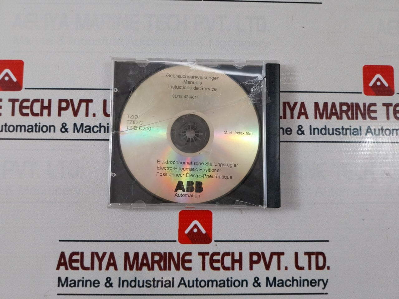 Abb Tzid-c Electro-pneumatic Positioner 18345-2010120001 Npt1/4” Set 
