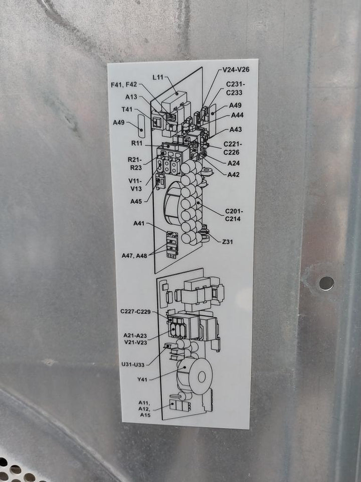 Abb Vfd Frequency Drive Acs800-04-0320-5+C189+E208+E210+J400+K454+L509+N651+P901
