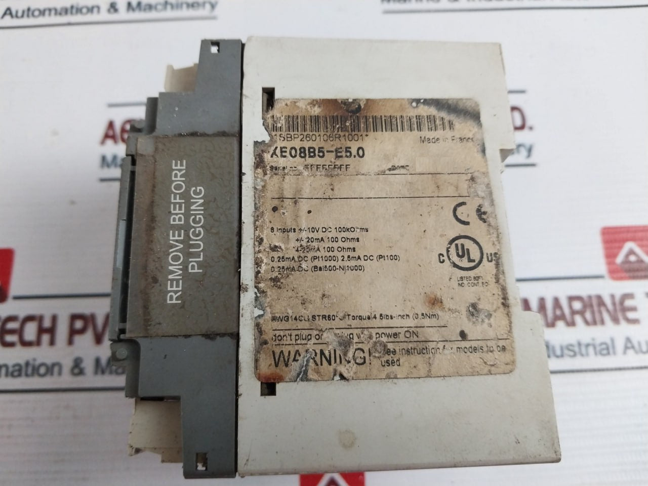 Abb Xe08B5-e5.0 Extension & Analog Input Module Xe08B5