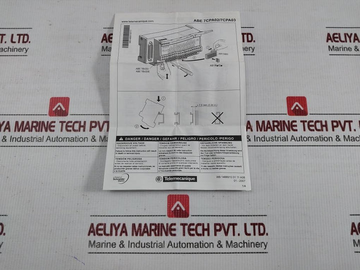 Abe7-cpa02-8-Analog-I-O-Passive-Connection-Sub-base-Module-Telemecanique-208716-9