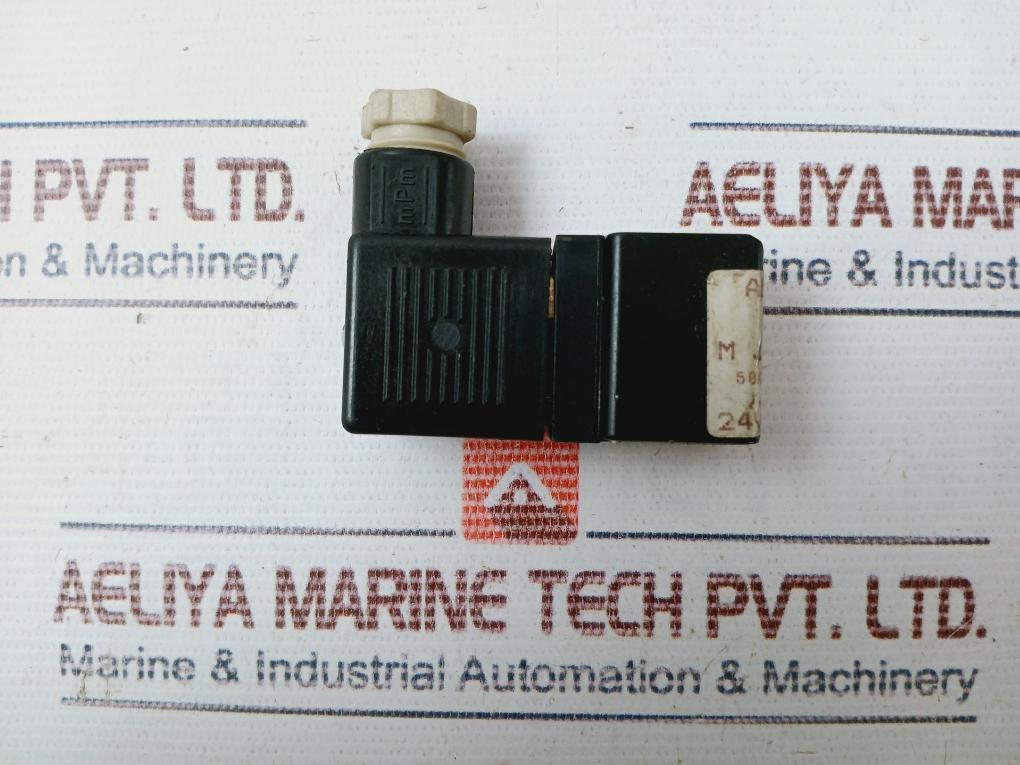 Abex Mead M 11-024-001 Connector Port Pneumatic Solenoid Valve Coil