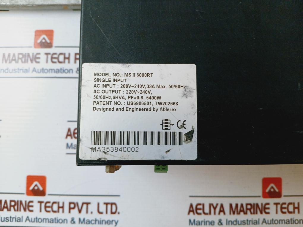 Ablerex Ms Ii 6000Rt Ups Device