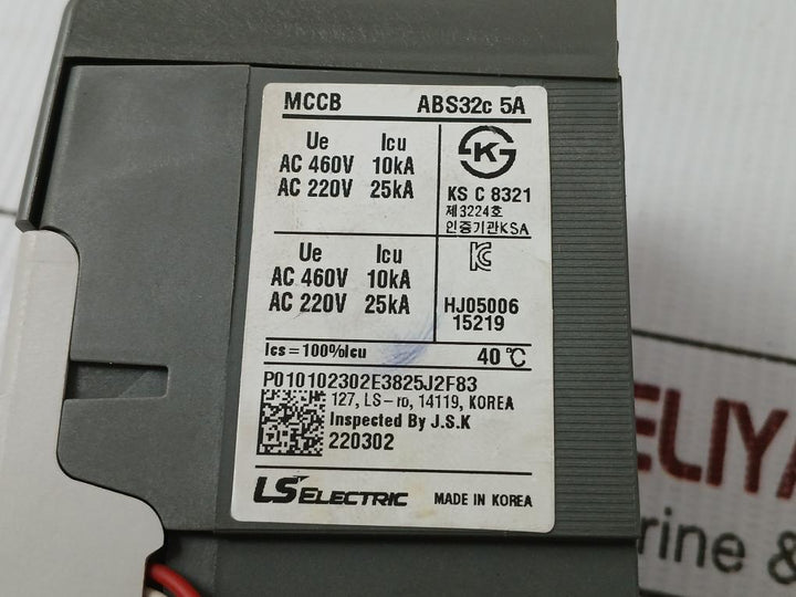 Abs32C Ls Electric 50/60Hz 220V Molded Case Circuit Breaker