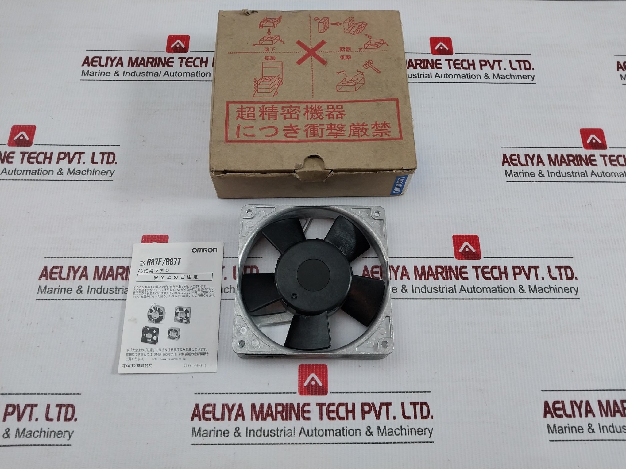 Ac-Axial-Cooling-Fan-R87f-A6a13hp-By-Omron-230vac-14-12w-50-60hz-1