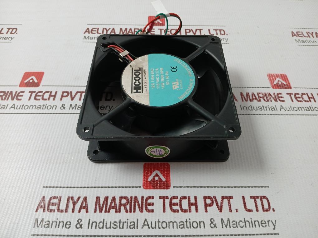 Ac-Axial-Fan-115Vac-0-17A-50-60Hz-Hicool-12A-115H-Bac-209271-4