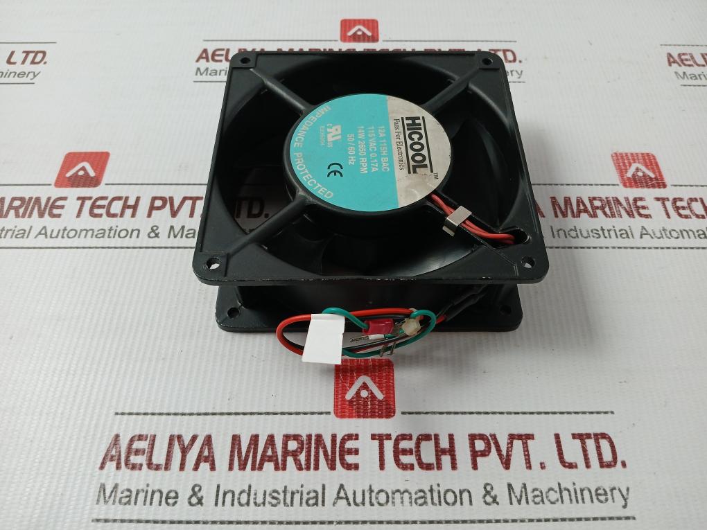 Ac-Axial-Fan-115Vac-0-17A-50-60Hz-Hicool-12A-115H-Bac-209271-6