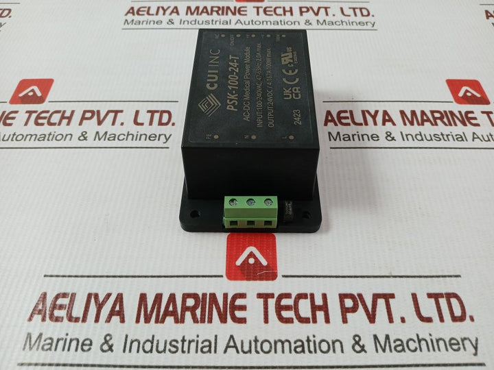 Ac-dc Power Module 100-240Vac 47-63Hz Cui Psk-100-24-t