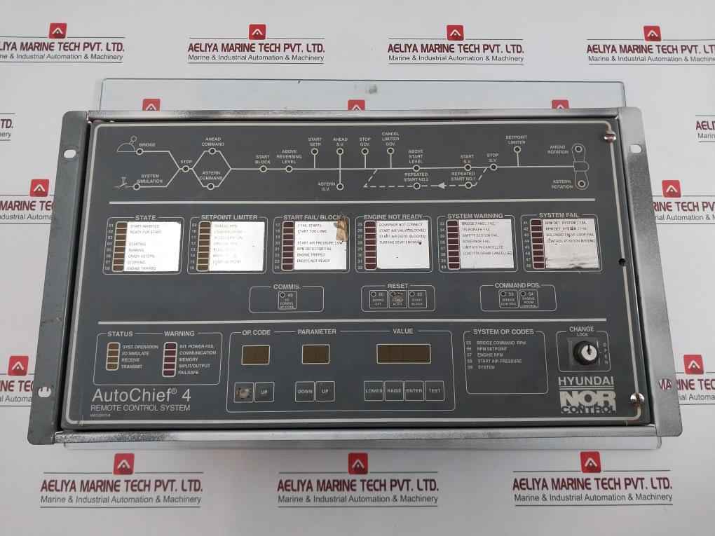 Ac4 Ecr Norcontrol Remote Control Room Unit System Nn-801.1, Nn-803.2
