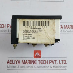 Ac Analogue Ammeter 0 To 3000/6000 A Frer