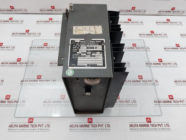 Ac Control Module 10050140-001 600V 3Ph 60Hz 1800 Rpm By Nov