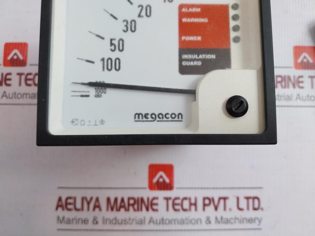 Ac Insulation Monitor Guard 200/240V 50/60Hz 0-1000Kohm Megacon Kpm161E2