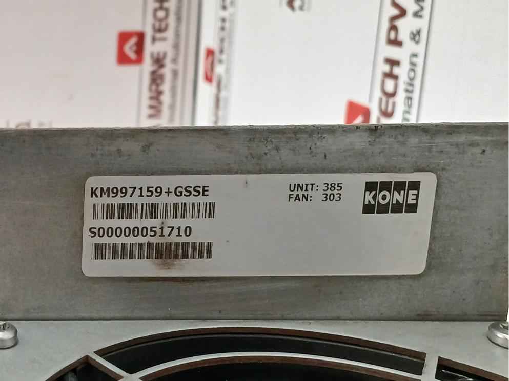 Ac Inverter Drive Input 400V 50-60Hz Kone Part Number Km997159+Gsse