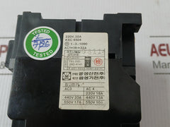 Ac Magnetic Contactor Smc-20P Goldstar Ac100-110V/60Hz