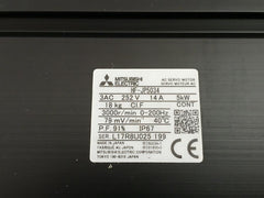 Ac Servo Motor Hf-jp5034 Mitsubishi 3Ac 250 V 14 A 5Kw