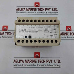 Ac&M Watt Transducer Tdw-cybaca 50Hz