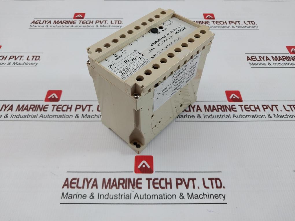 Ac&M Watt Transducer Tdw-cybaca 50Hz