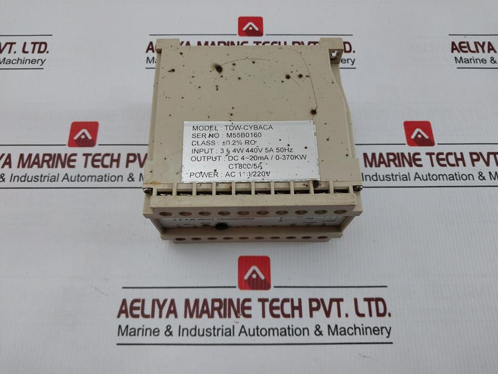 Ac&M Watt Transducer Tdw-cybaca 50Hz