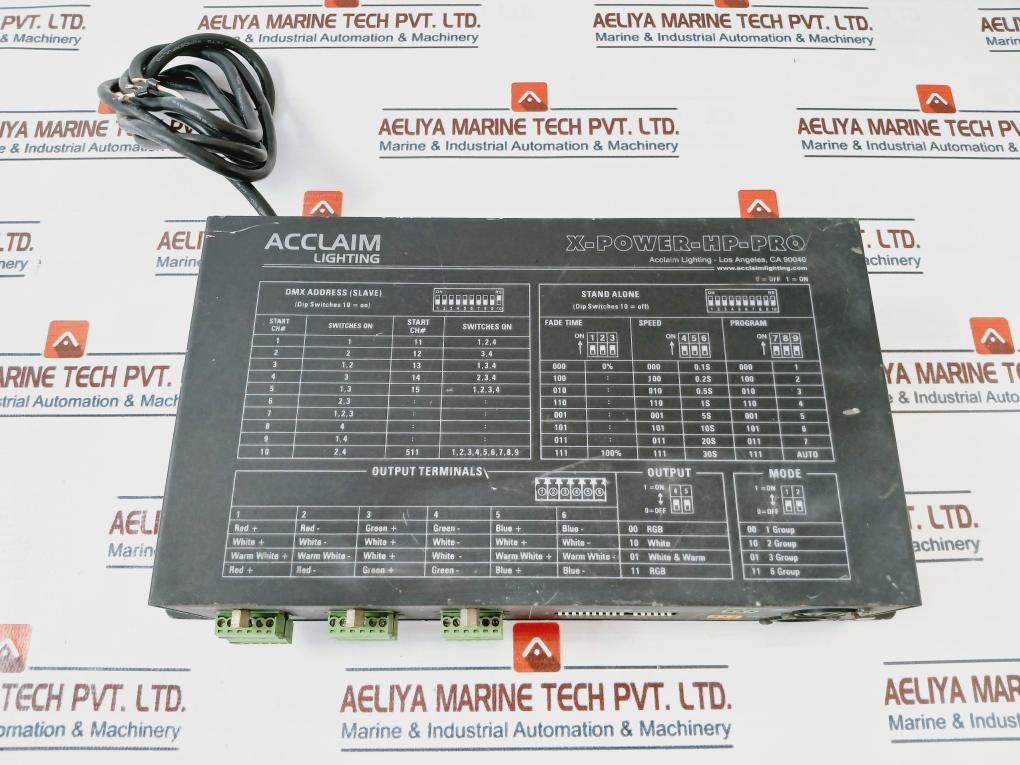 ACCLAIM X-POWER-HP-PRO Power Supply 220-240vac
