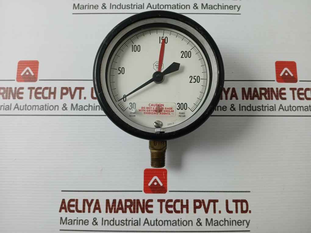 Acco Helicoid Gage 2951-0 Pressure Gauge