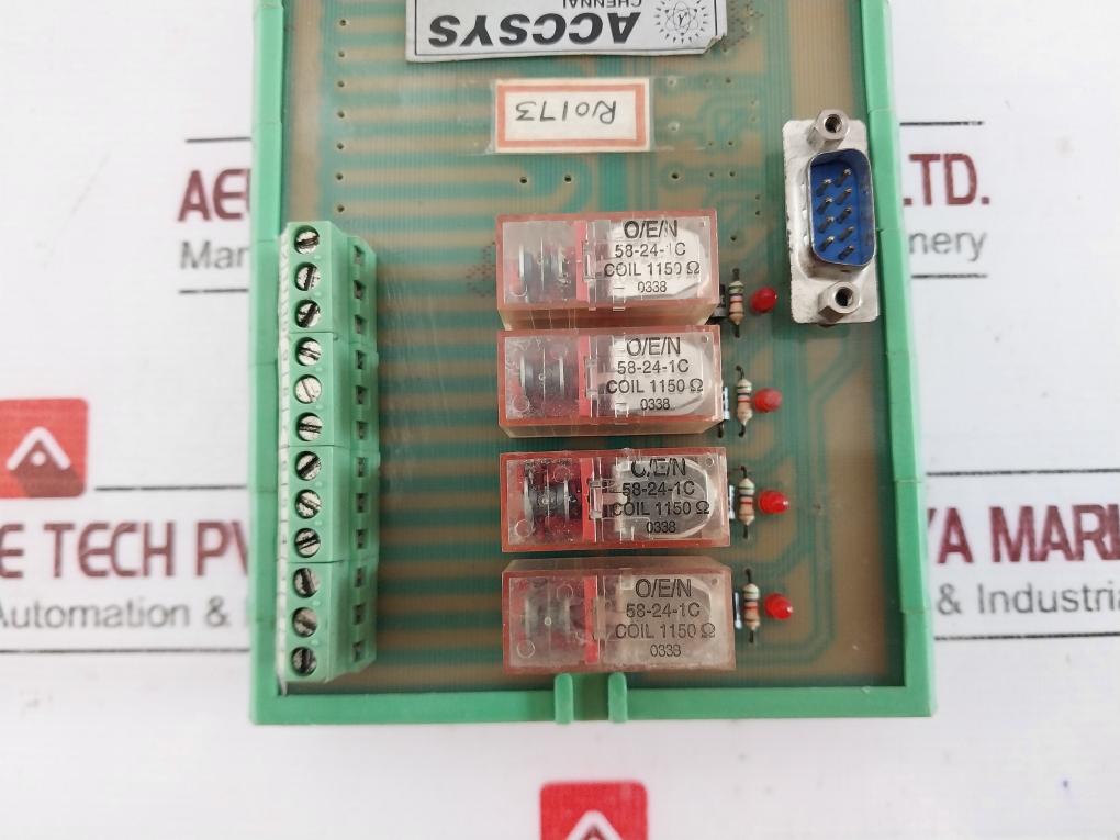 ACCSYS 58-24-1C Relay Board 0338