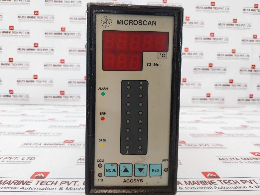 Accsys Microscan 102 Temperature Scanner Rtd Pt100