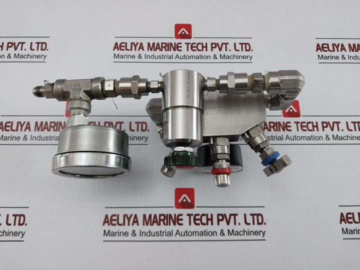 Accumulator Charging Testing Unit Set 0 To 400 Bar Fpu.1.250.F2.504 A3K Hydac