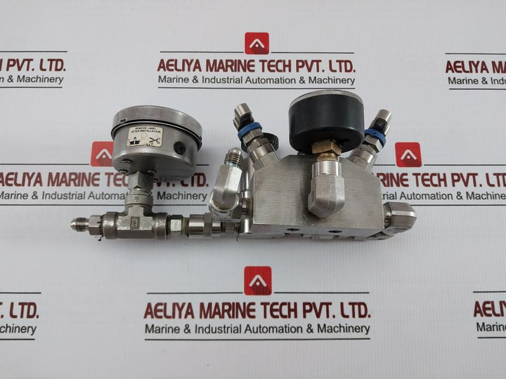 Accumulator Charging Testing Unit Set 0 To 400 Bar Fpu.1.250.F2.504 A3K Hydac