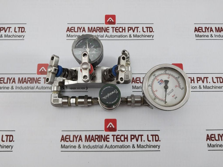 Accumulator Charging Testing Unit Set 0 To 400 Bar Fpu.1.250.F2.504 A3K Hydac