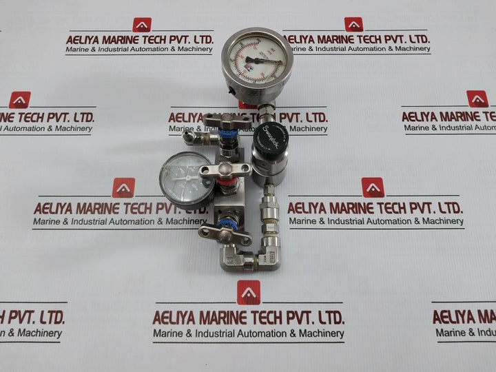 Accumulator Charging Testing Unit Set 0 To 400 Bar Fpu.1.250.F2.504 A3K Hydac